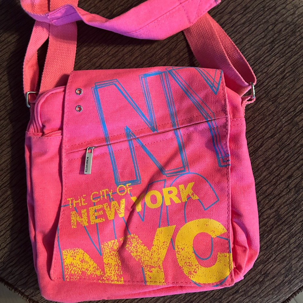 Girls Pink Robin Ruth shoulder bag